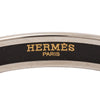 Secondhand Hermès Narrow Enamel Clous de Trompe Bangle 65