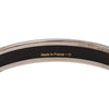Secondhand Hermès Narrow Enamel Clous de Trompe Bangle 65