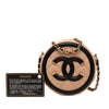 Chanel Caviar CC Filigree Round Crossbody Secondhand