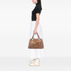 Gucci Medium Guccissima Trimmed Calfskin Bamboo Libeccio Tote Secondhand