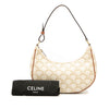 Celine Triomphe Coated Canvas Ava Shoulder Bag Secondhand
