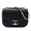 Chanel Paris Cuba Medium Quilted Caviar Thread Around Flap Secondhand