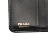 Prada Quilted Soft Calf Triangle Bifold Wallet Secondhand