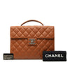 Chanel CC Quilted Caviar Flap Briefcase Secondhand