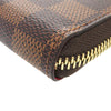 Louis Vuitton Damier Ebene Zippy Long Wallet Secondhand