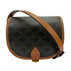 Celine Medium Triomphe Coated Canvas Folco Crossbody Secondhand