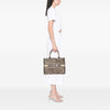 Dior Mizza Medium Embroidered Canvas Leopard Book Tote Secondhand