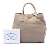 Prada Vitello Daino Open Convertible Tote Secondhand