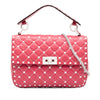 Valentino Medium Lambskin Free Rockstud Spike Satchel Secondhand
