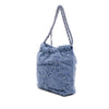 Chanel Mini Denim Studded 22 Handbag Secondhand