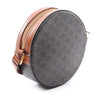 Celine Triomphe Coated Canvas Round Purse on Strap Secondhand