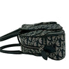 Dior Mini Diorissimo Canvas Double Saddle Bowler Bag Secondhand