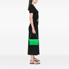 Miu Miu Matelasse Leather Crystal Flap Shoulder Bag Secondhand