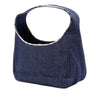 Burberry House Check Canvas Trimmed Denim Handbag Secondhand
