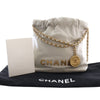 Chanel Mini Shiny Calfskin 22 Hobo Secondhand