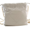 Chanel Mini Shiny Calfskin 22 Hobo Secondhand