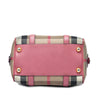 Burberry Small House Check Canvas Alchester Bowling Bag Secondhand