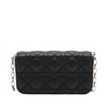 Dior Lambskin Cannage My Dior Talk Phone Pouch Secondhand
