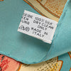 Chanel CC Floral Printed Silk Scarf Secondhand
