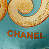 Chanel CC Floral Printed Silk Scarf Secondhand