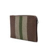 Bottega Veneta Tricolor Nappa Intrecciato Clutch Secondhand
