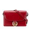 Gucci Small Textured Calfskin GG Ring Torchon Crossbody Secondhand