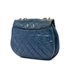 Chanel Medium Quilted Glazed Calfskin Bubble CC Flap Secondhand