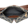Celine Macadam Denim Double Pocket Belt Bag Secondhand
