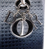 Dior Medium Ombre Metallic Patent Microcannage Lady Dior Secondhand