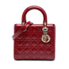 Dior Medium Patent Cannage Lady Dior Secondhand