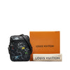 Louis Vuitton Damier Graphite Renaissance Map Danube Slim PM Secondhand