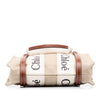 Chloé Mini Canvas Woody North South Tote Secondhand