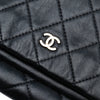 Chanel Quilted Lambskin CC Beauty Foldover Clutch Secondhand