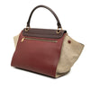 Celine Medium Tricolor Leather Trapeze Satchel Secondhand