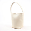 The Row Park Tote Small Leather Shoulder bag in Ecru Secondhand