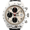 Secondhand Tudor Prince Tiger Chrono 79280P SS Leather AT Watch with Silver Dial