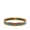 Hermès Narrow Enamel Cloisonne Bangle 65 Secondhand