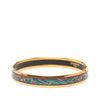 Hermès Narrow Enamel Cloisonne Bangle 65 Secondhand