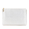 Celine Quilted Metallic Calfskin C Charm Pouch Secondhand
