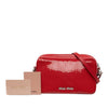 Miu Miu Sequins Paillettes and Calfskin Logo Crossbody Secondhand