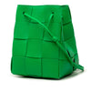 Bottega Veneta Small Nappa Maxi Intrecciato Cassette Bucket Bag Secondhand