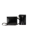 Valentino Leather VRing Neck Pouch Secondhand