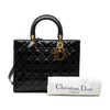 Secondhand Dior Large Lambskin Cannage Lady Dior