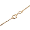Chanel CC Gold Plated 31 Rue Cambon Dog Tag Pendant Necklace Secondhand