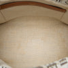 Celine Small All Over Logo Print Canvas Cuir Triomphe Cabas Thais Satchel Secondhand