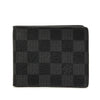 Louis Vuitton Damier Graphite Pince Card Holder Secondhand