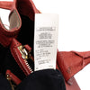 Burberry Medium Leather and House Check Canvas Banner Satchel Secondhand