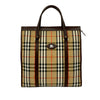 Burberry Haymarket Check Canvas Tote Secondhand