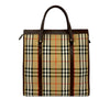 Burberry Haymarket Check Canvas Tote Secondhand