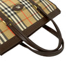 Burberry Haymarket Check Canvas Tote Secondhand
